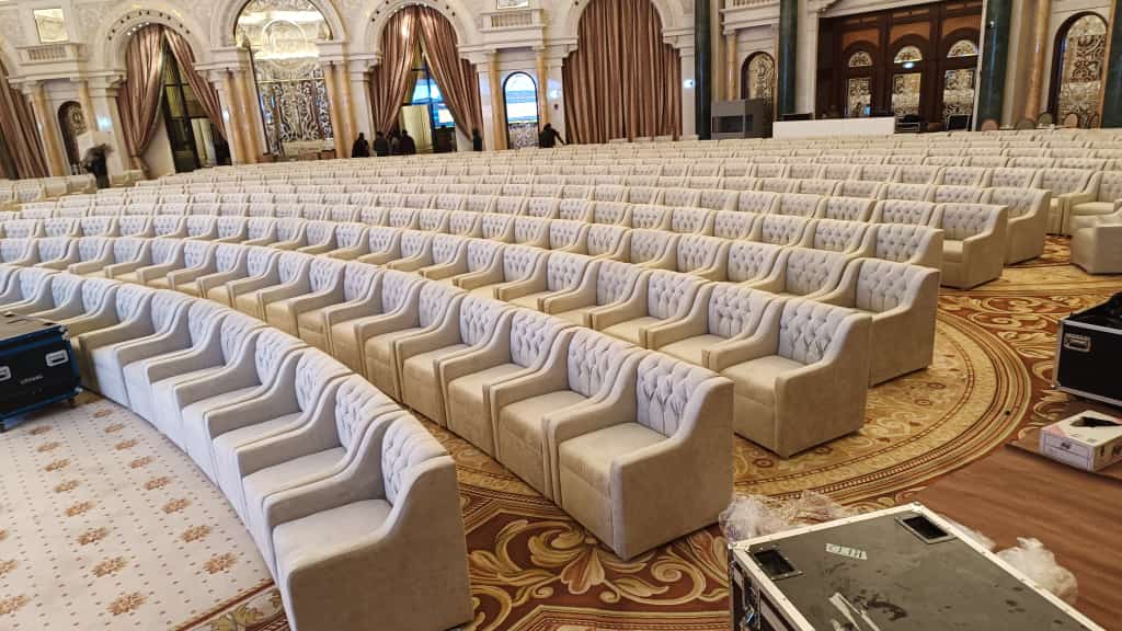 تجهيز قاعات كبرى